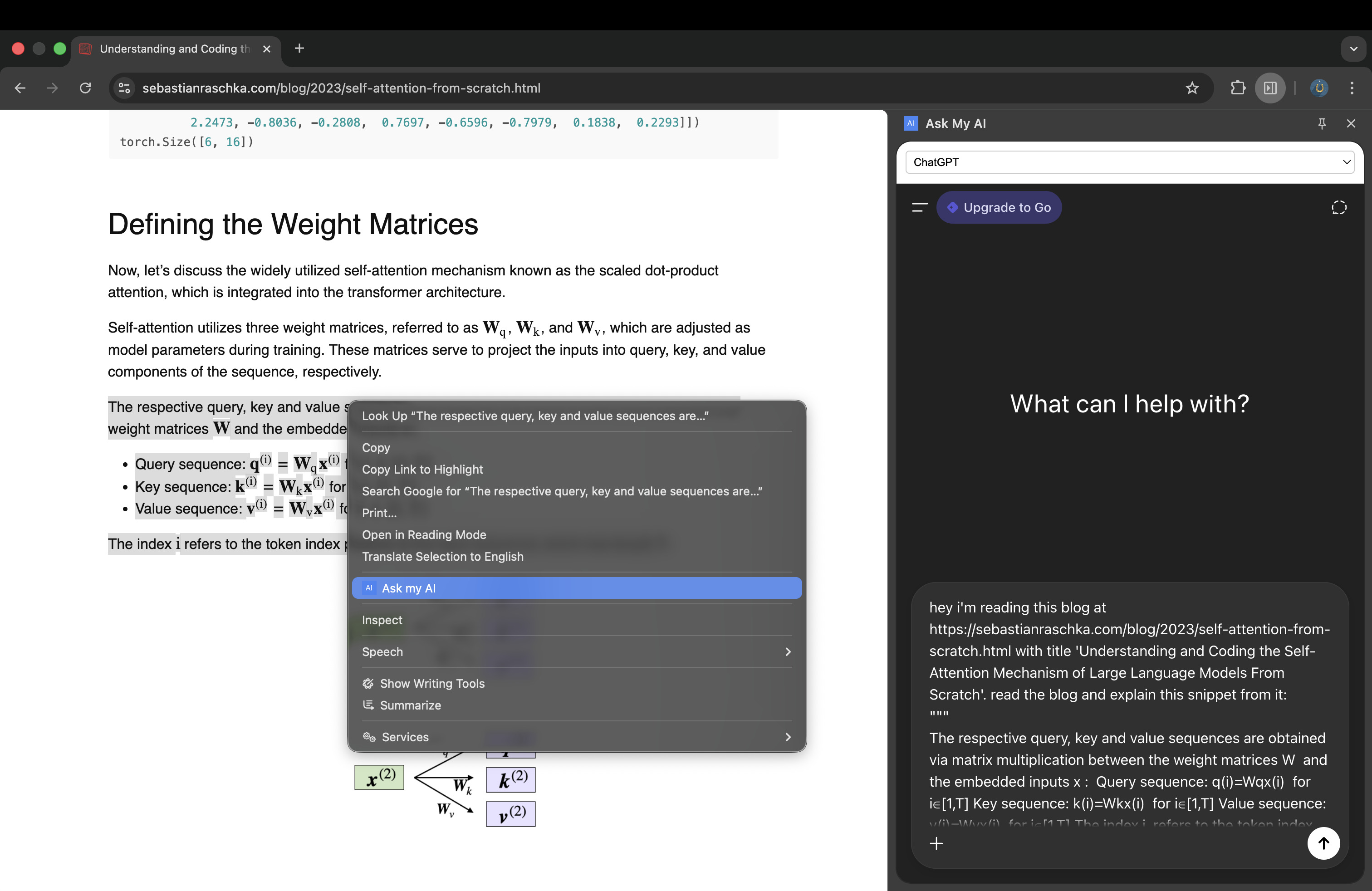 AI Anywhere Extension Screenshot